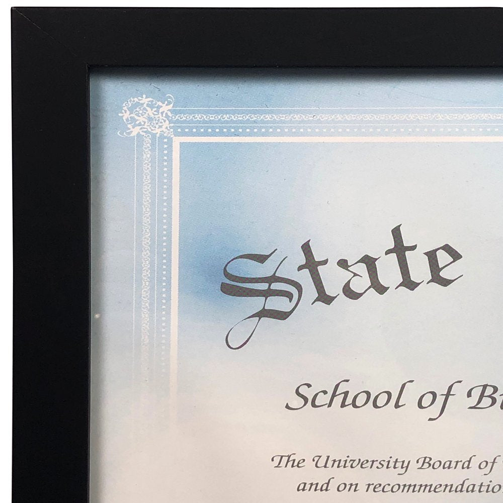 Mainstays 8.5" X 11" Black Document Frame