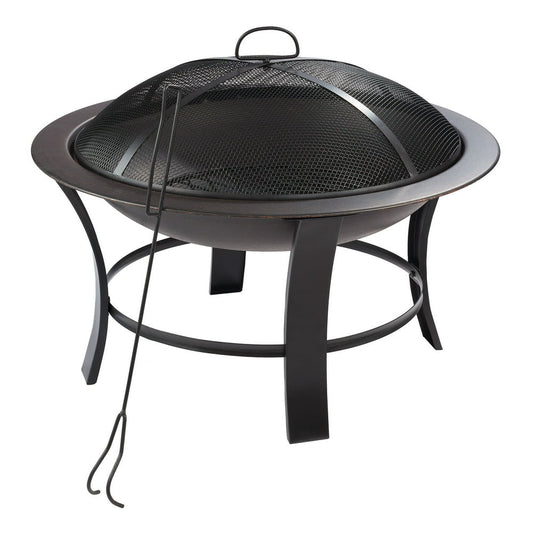 Mainstays 26" Metal round Outdoor Wood-Burning Fire Pit