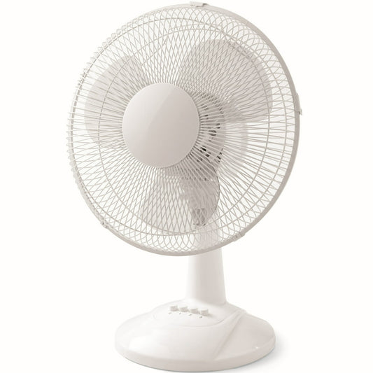 Mainstays "Premium 12-Inch Oscillating Table Fan with 3 Speeds - Stay Cool and Comfortable in Style!"